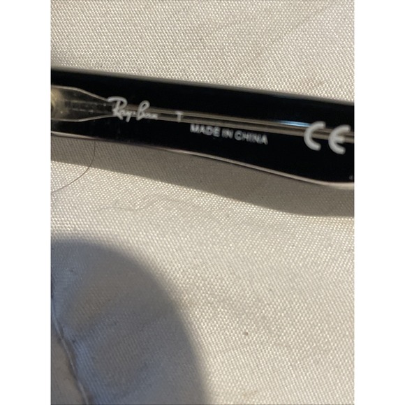 Ray-Ban RB5150 2034  Frames Black Clear Rectangular 52-19-135 Frames Only - Picture 3 of 4